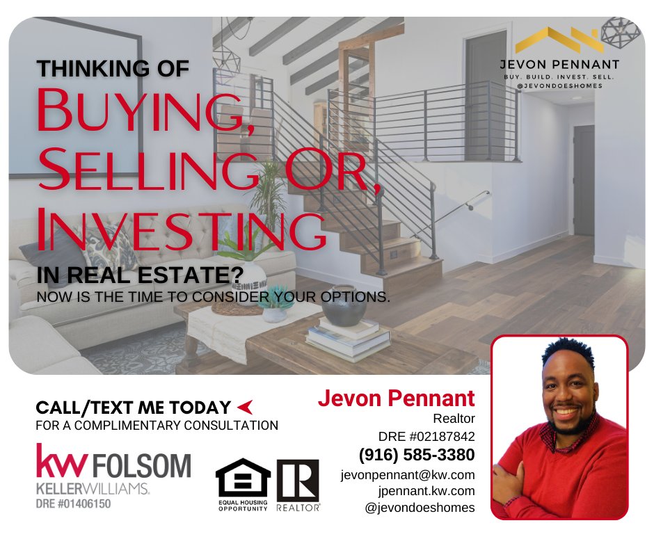 JevonDoesHomes's tweet photo. Friends and family! There is never a "bad time" if you're thinking of buying or selling your home! 🏠 Please call, text or email me if you're ready to take the next step or if you have any questions. I'm in your corner, ready to lend you a hand! https://t.co/RWERrnAdmy
