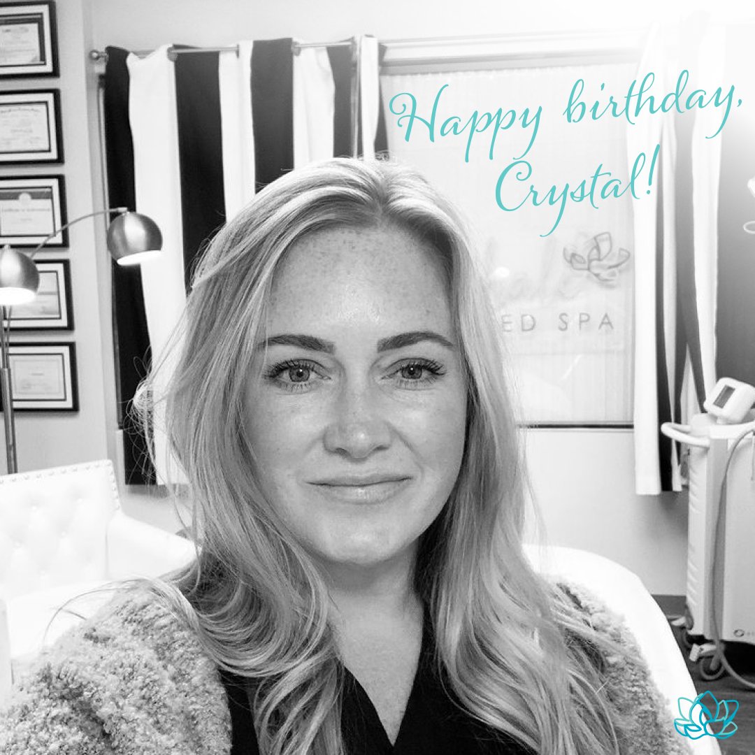 Wishing our #Aesthetician, Crystal, the happiest of birthdays! 💙

Crystal has been a beloved member of our team through the years, and we're grateful each day to have her. She's your go-to gal for beautiful, healthy skin!