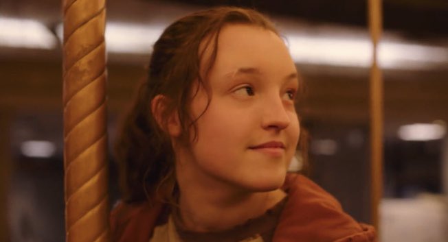 butchpynch's tweet photo. bella ramsey got a longing lesbian stare degree before auditioning for ellie or something cause this is just spot on #TheLastOfUsHBO https://t.co/BMPMufL5G5