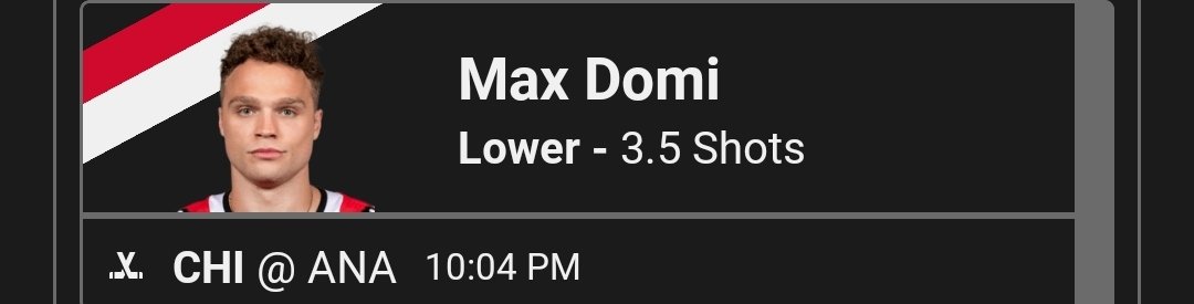 PropsWizard's tweet image. Okay what is happening here 😂, nah this is crazy, Domi doesn't just go from 2 to 3.5 bc he's playing the ducks  #UnderdogFantasy