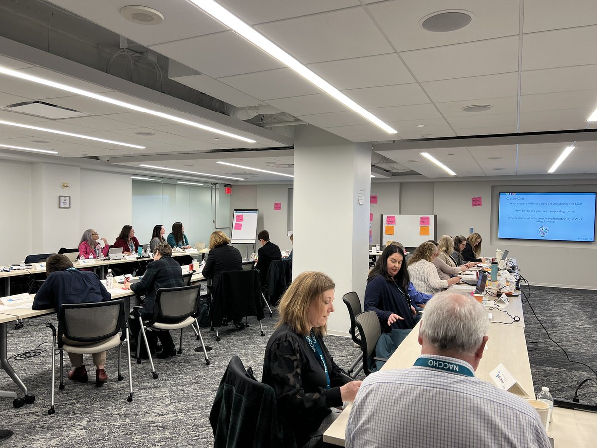 nboukas's tweet photo. Great first day of #SACCHO meetings with #publichealth leaders from across the nation. Thanks @NACCHOalerts @NMDOH for helping us share ideas https://t.co/lNvQ7MT9F5