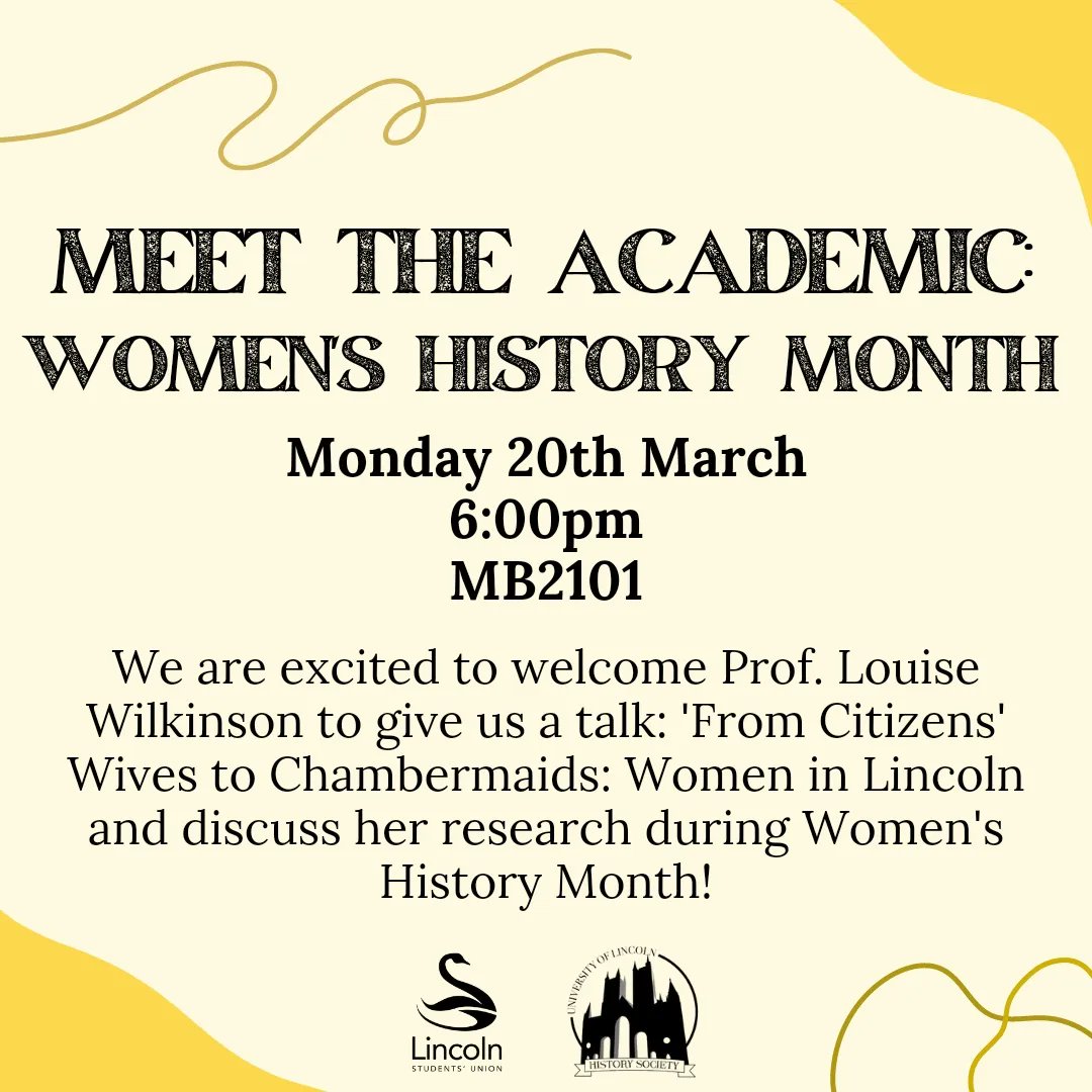 University of Lincoln History Society tweet media