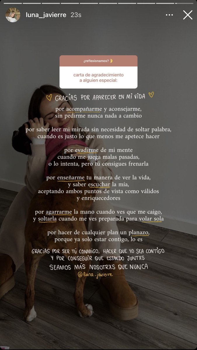 Luna_Javierre's tweet photo. gracias 🫂 https://t.co/F0CUkzFbsA