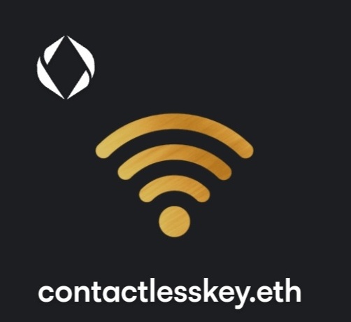 G_BazCrypto's tweet image. #EnsAvatar on contactlesskey.eth #Contactlesskey #WifiSignal