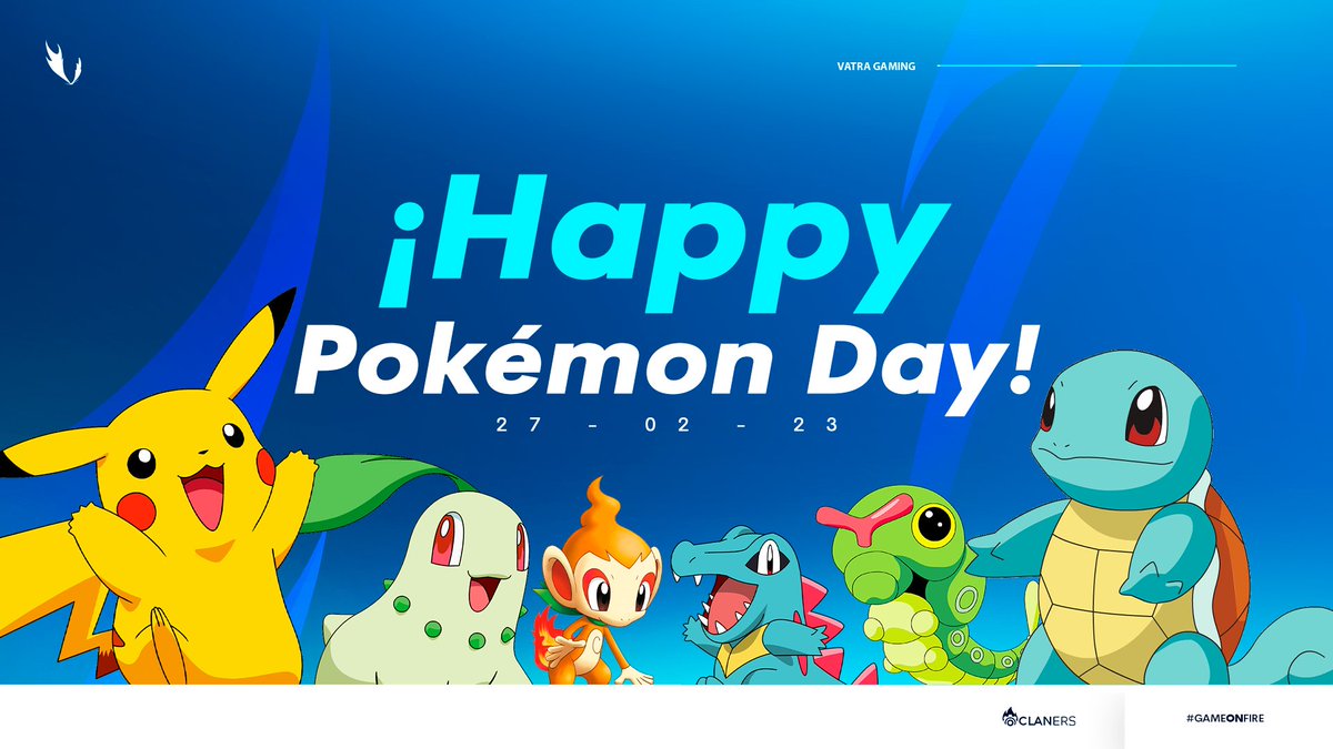Un día como hoy salieron a la venta los primeros juegos de la serie Pokémon 🤩 #PokemonDay 

¿Cuál fue su primer pokémon favorito? 👀
