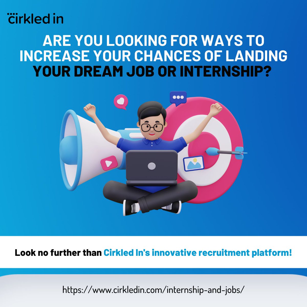 Sign up with Cirkled In today and maximize your chances of getting discovered

cirkledin.com/internship-and…

#LandYourDreamJob #InternshipOpportunities #RecruitmentMadeEasy #FindYourNextJob #CuttingEdgeRecruitment #TopTalentRetention #InnovativeRecruitment #MaximizeYourPotential