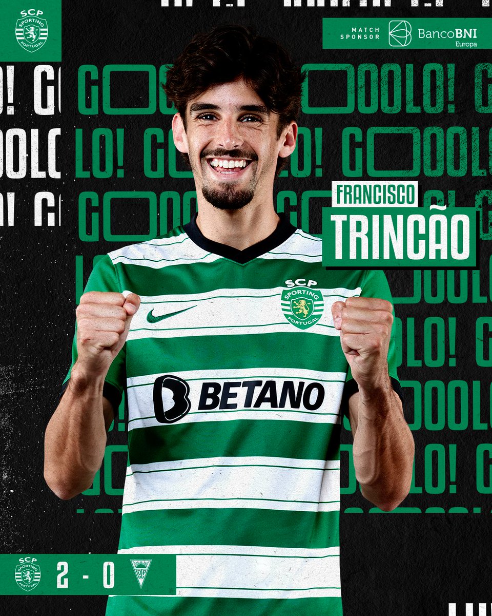 🎙 51' GOLAÇOOOOOOOOOOOOO!! TRINCÃO!!!!

#SCPGDEP | 2-0 | #LigaPortugal #DiaDeSporting