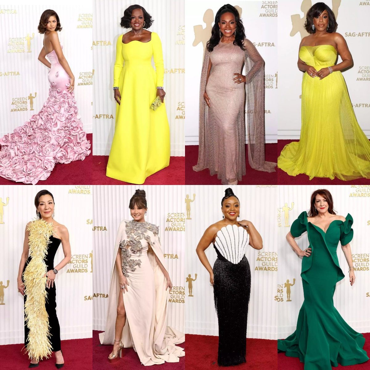 redcarpetfly's tweet photo. Can Zendaya's stylist style me??!!! This girl stays slayin these red carpets!! Here are the girlies from last night's SAG Awards https://t.co/XrcjKc9L1Z