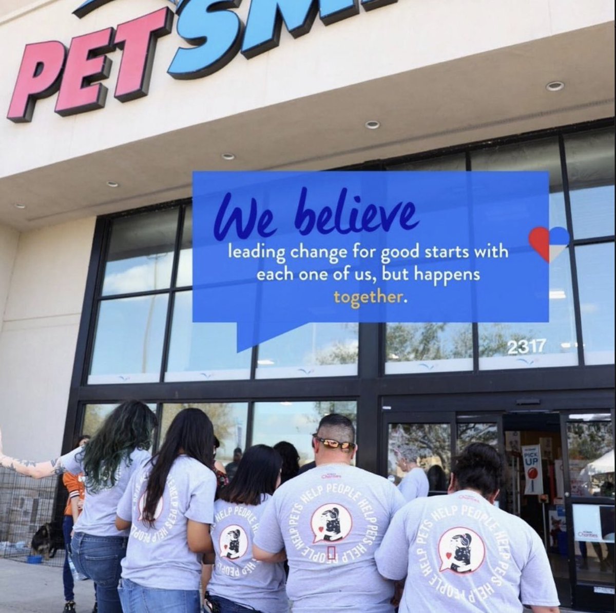 Did you know over 10 million pets found a home through <a href="/PetSmartChariTs/">PetSmart Charities®</a>? ❤️🐾 Together, we are leading the change for good. #lifeatpetsmart #anythingforpets