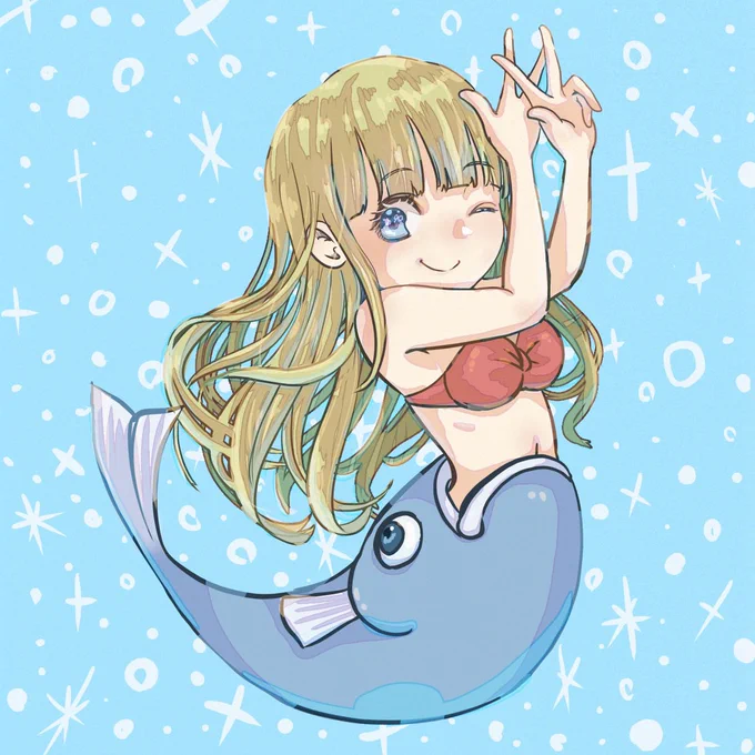 #これを見た人はマーメイドをTLに放流しよう#後天性人魚 