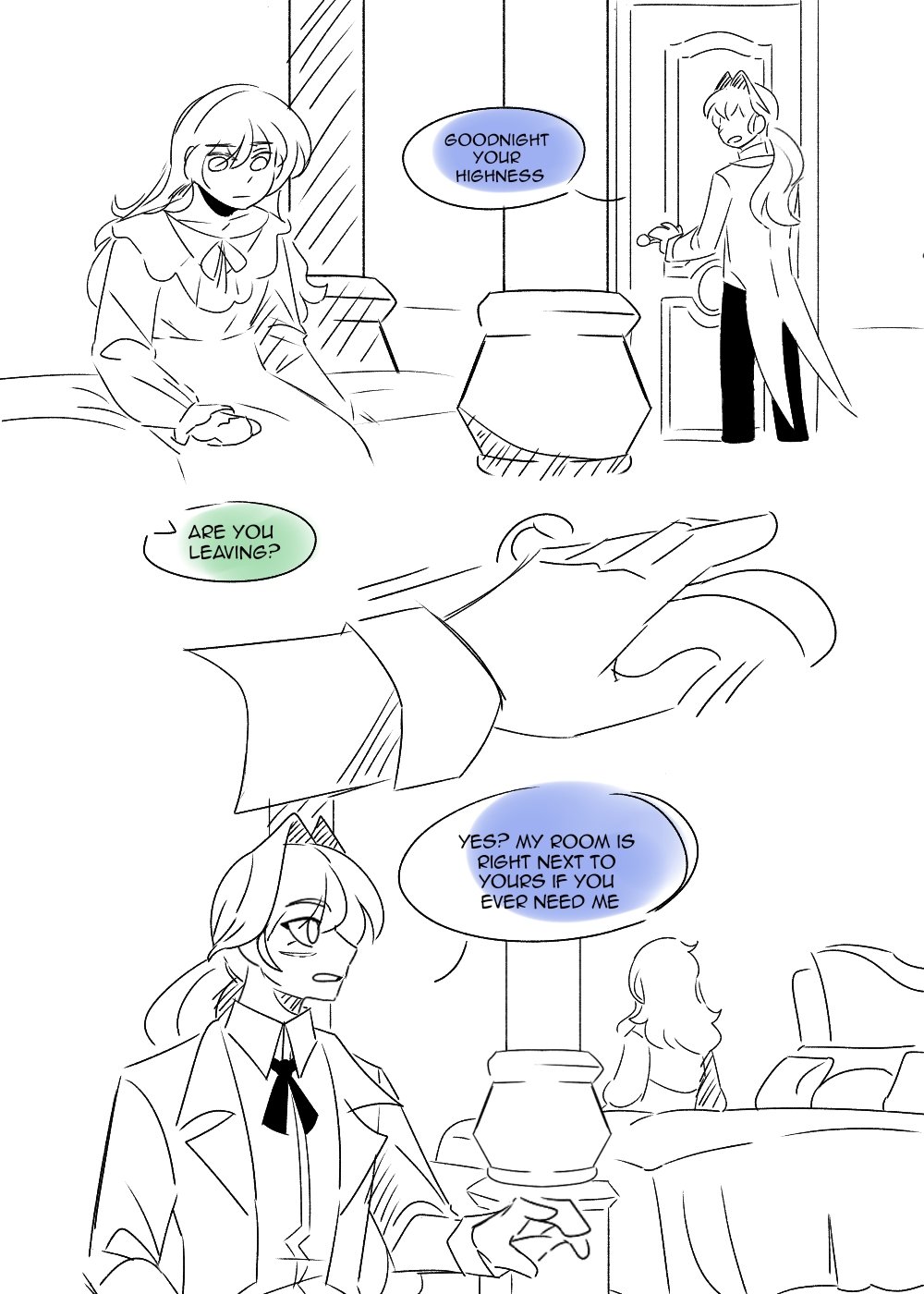 moch 🍚 homophobic arc on Twitter "Kronii often stays in Fauna's room