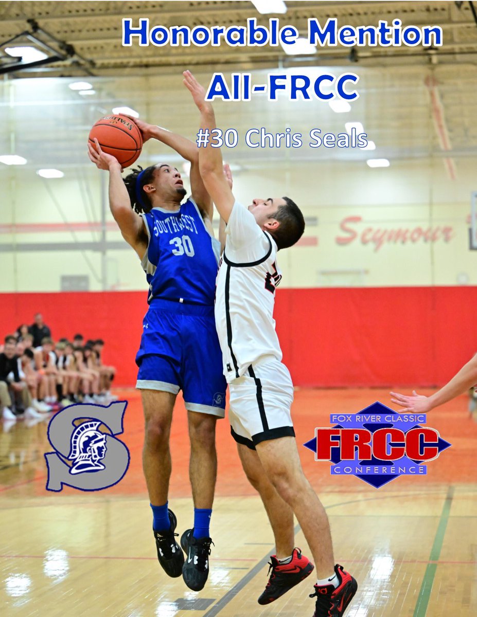 Congratulations to Chris Seals on receiving Honorable Mention All-Conference in the FRCC! #WeAreSouthwest
