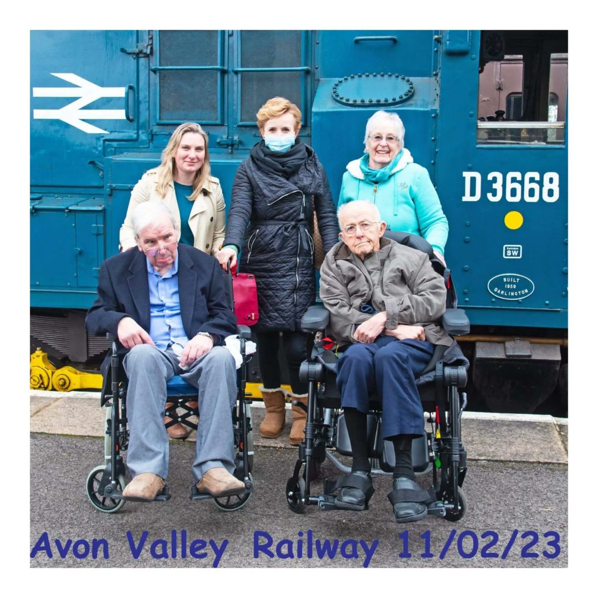wwlwest's tweet photo. 🚂🚃 We are so pleased to share that over the past 2 weeks, we granted the lovely wishes of 3 residents from 2 care homes - Residents Willi and Alan from Gracefields Care Home and Geoff from Blaise Weston Court, all of whom wished to go on a Steam Train Ride at @AVRbitton! 🚂😍 https://t.co/LRoduOgUTU