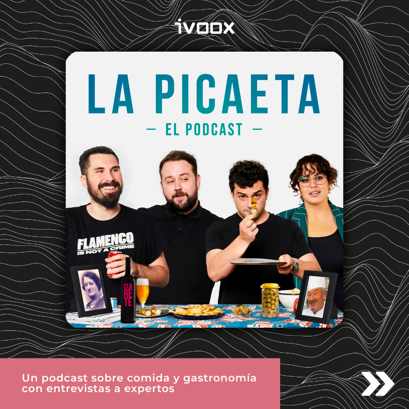 ivoox's tweet photo. ¡Estamos muy contentos de poder presentar #SónariVoox! 💥

Una iniciativa con la que queremos ayudar a creadores emergentes a crecer en el mundo del podcast 🔝

Los 4 podcasts seleccionados son:
🔸 @la_picaeta
🔸 @CrimenesIberico
🔸 @ConviEnPareja 
🔸@Outconsumer &amp; @sherezade_mr