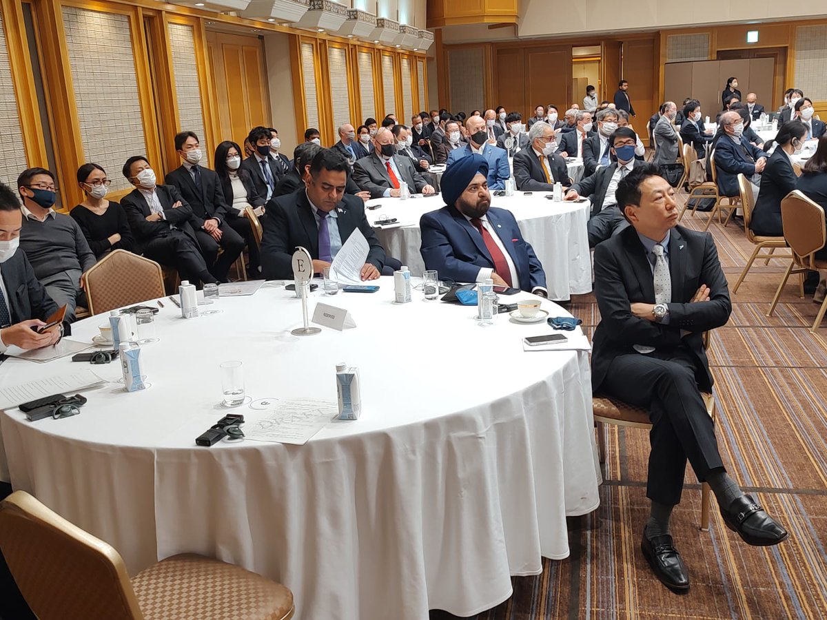 ficci_india's tweet photo. HE Mr Sibi George, Ambassador of India to Japan addresses the Make in India Investment Promotion Seminar in Tokyo. https://t.co/ARy4PBKohI