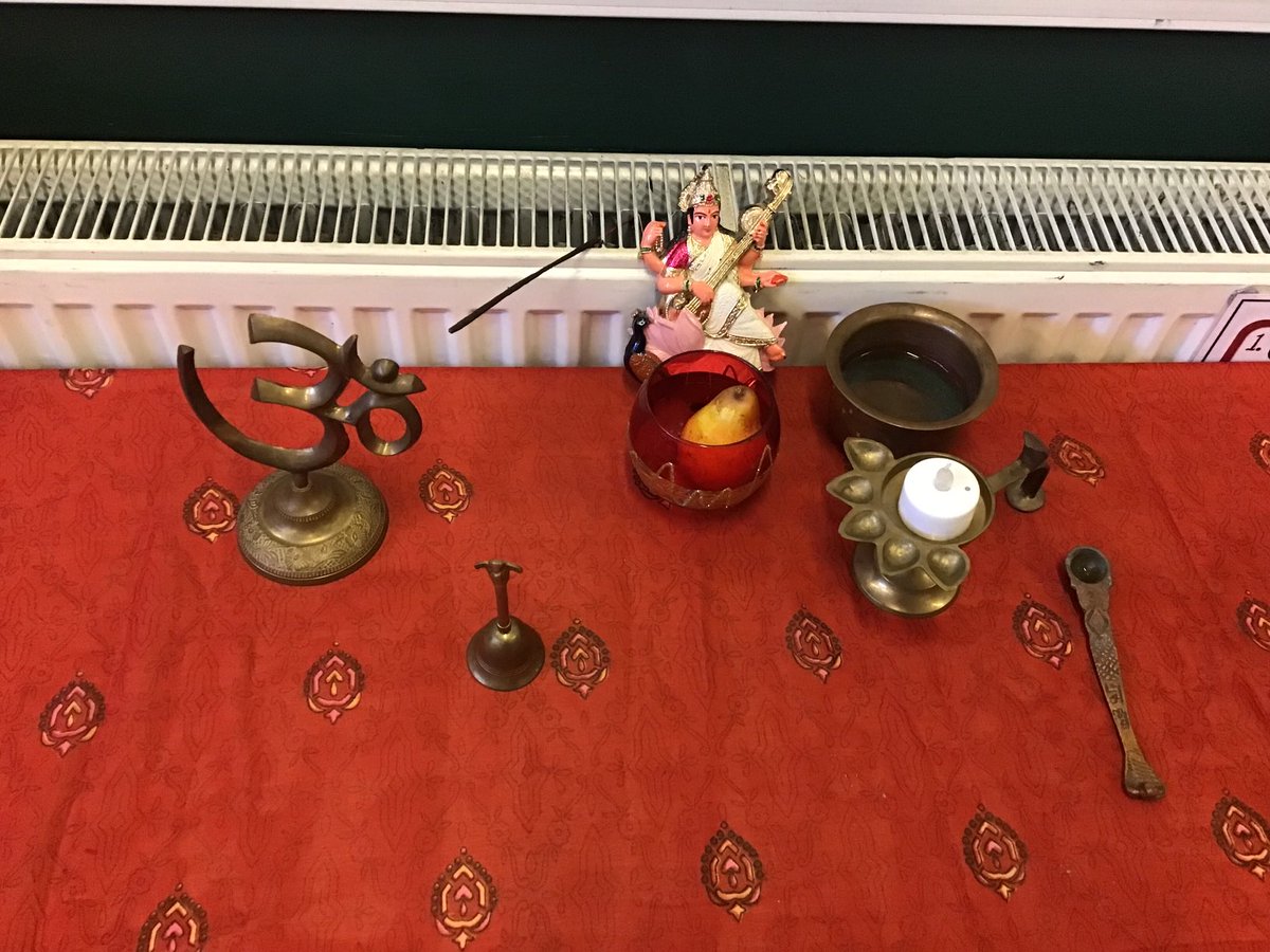 This half-term we have been learning about Hinduism. We created a shrine that looks similar to the type that many Hindus have in their home and looked at how it is used to worship. ⁦@NewEarswickPS⁩