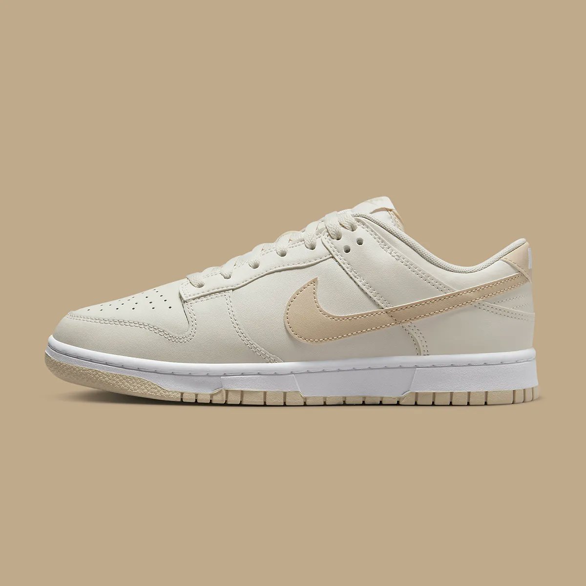 JustFreshKicks on Twitter "Official Look at a new Nike Dunk Low “Bone Beige” 🦴"