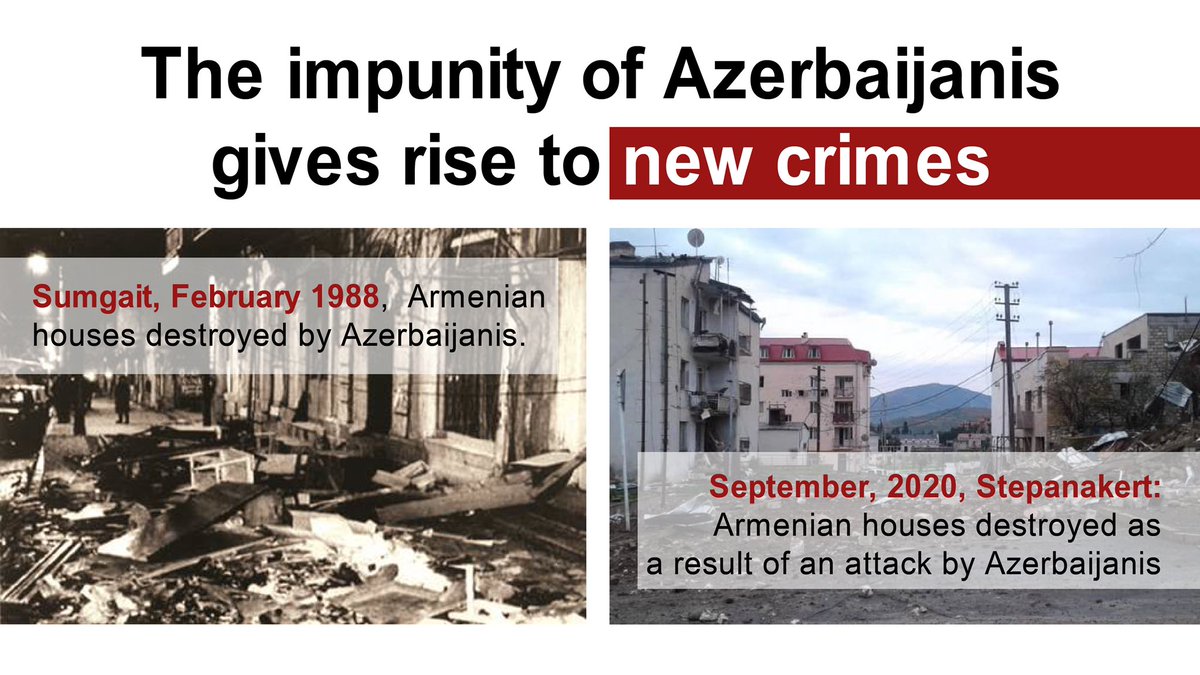 H_Virabyan's tweet photo. Hace 35 años la población 🇦🇲 de Sumgait fue sometida a masacres y atrocidades, cometidos x Azerbaiyán con una crueldad indescriptible. Hoy, en el 80° día del bloqueo de #NagornoKarabaj, conmemoramos y honramos a las víctimas de Sumgait. 

#Sumgait1988 #Sumgait35 #SumgaitPogroms https://t.co/kFC11bIVYv