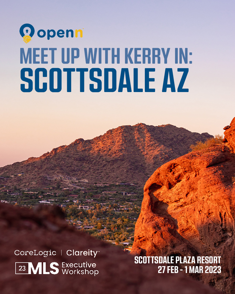 Are you going to be at the CoreLogic MLS Executives Workshop? Openn's Director of Industry Relations, Kerry Rakuson will be!

Catch her in Scottsdale AZ to learn more about the future of offer management and the exciting things right around the corner! 📱