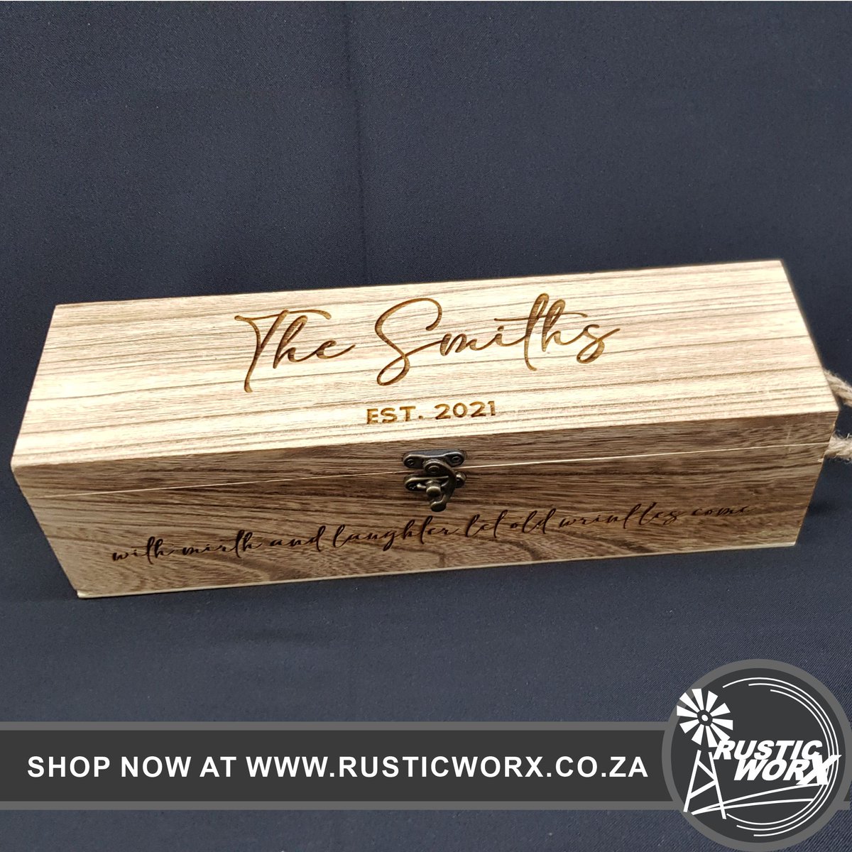 rusticworxsa's tweet image. Make a lasting impression with our customised wine boxes

Contact us on sales@rusticworx.co.za or visit our website rusticworx.co.za
#wineboxes #customgifts #corporategifts #branding #rusticworx
