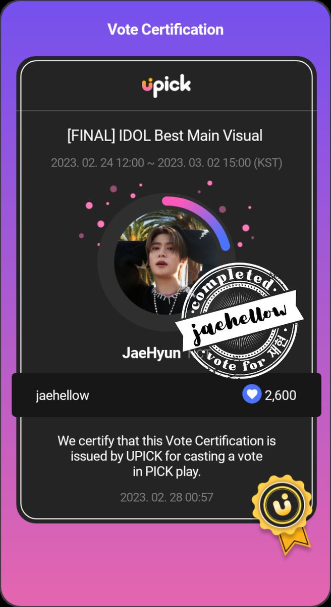 jaehellow's tweet photo. Vals, legggooo vote for Jaehyun 😘
https://t.co/XMG8DpESC4
#VoteForJaehyun #cacaonvoting
#JAEHYUN #재현 #NCT재현 https://t.co/i4l1SQ70Ou