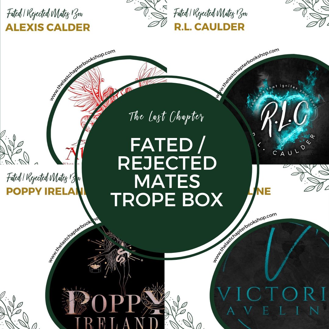 lastchaptershop's tweet image. ⚠️CLOSING SOON⚠️ Don't miss out on our Fated/Rejected Mates trope box featuring these amazing four authors! Preorder closes March 3rd!

📦Get your box at thelastchapterbookshop.com/collections/bo…⁠ 

#thelastchapter #bookbox #bookboxes #fatedmates #rejectedmates #paranormalromance