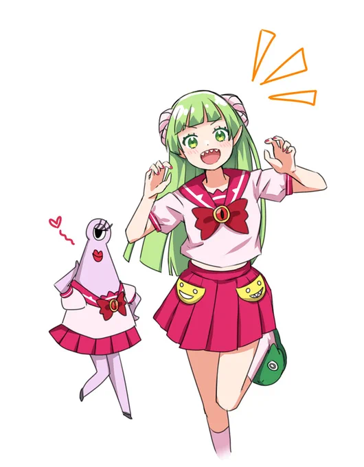 魔入りました入間くんのヒロインのクララめちゃめちゃ可愛くて好き!ドサンコは声が井澤詩織さんなので好きw 