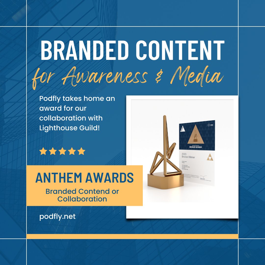 Podfly - A Different Kind of Podcast Company tweet media