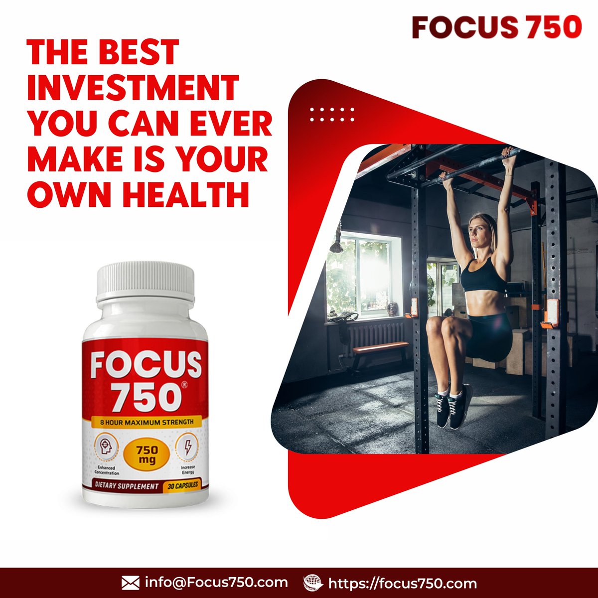 focus750capsule's tweet image. Improve your energy and motivation with our Focus 750 supplement capsule. It helps you train harder and longer for bigger results. Get to Know more, visit our website.  
focus750.com
#supplements #energy #energybooster #supplementcapsules