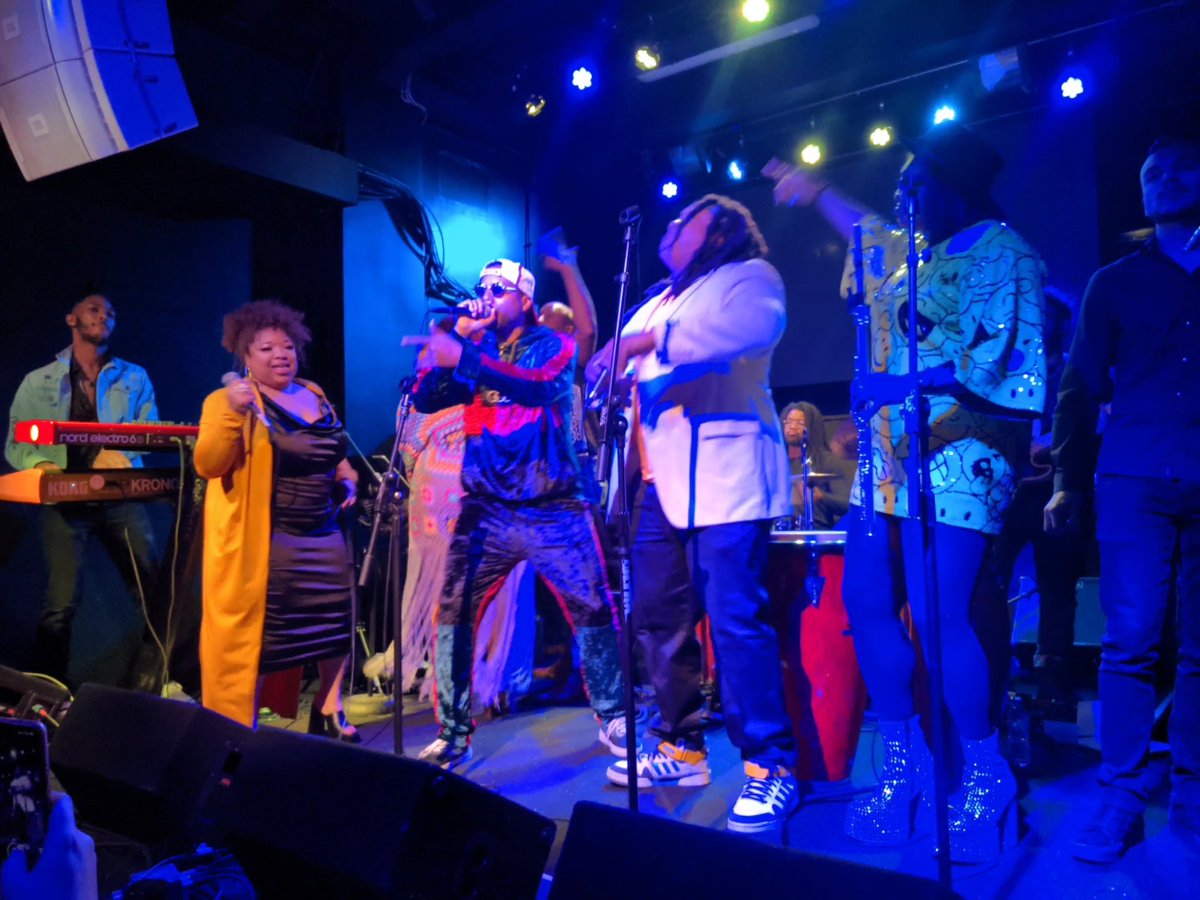 hlsongnetwork's tweet photo. Thank you to @KemetColeman for being our February Artist of the Month! He shared some photos from the recent Erykah Badu/Jill Scott Tribute show at the Uptown Theater produced by @Stephonne, and a full line up of local KC talent! #uptown #kcmusicians #kemetcoleman https://t.co/iRUNOxPl7A