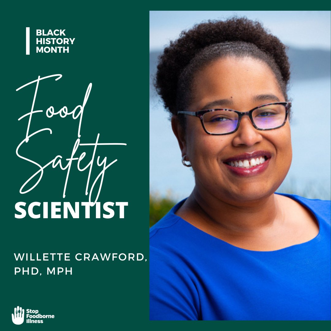 Stopfoodillness's tweet photo. For our final Black History Month highlight, we focus on Willette Crawford, PhD, MPH!
Dr. Willette M. Crawford is a food microbiologist and a recognized leader in the industry!
#stopfoodborneillness #bhm2023 #history #blackhistorymonth #foodsafety #foodscientists https://t.co/7jL8uu2Pgw