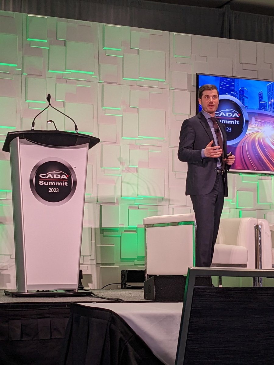 steeleauto_ev's tweet photo. Our Electric Vehicle Expert, Jeremie Bernardin spoke at the Canadian Automobile Dealers Association to dealers from across Canada on our industry's transition to EVs.⚡️
#CADA #steeleautoev #allevcanada #3vs https://t.co/YuG5kUekjb