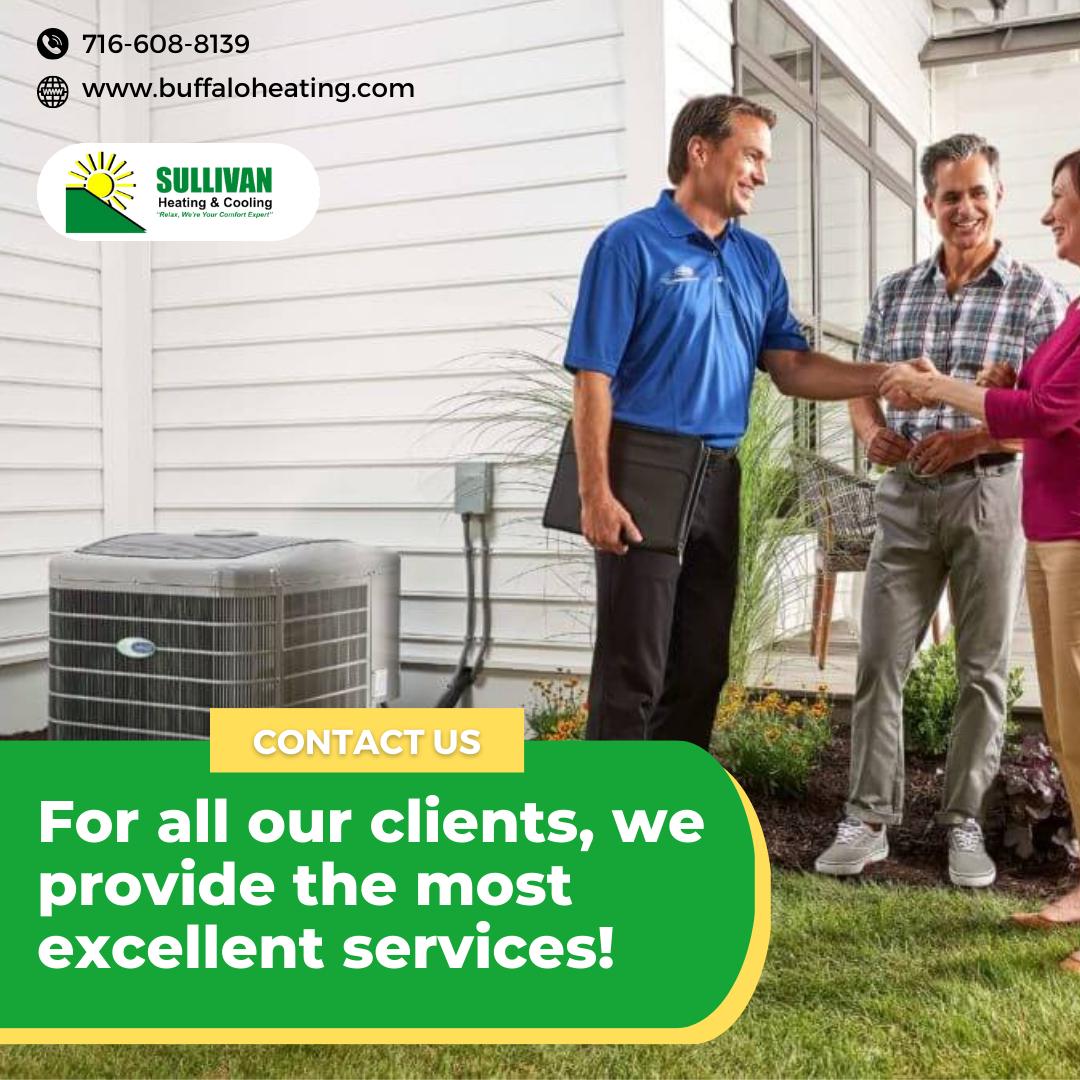 #sullivanheatingandcooling takes pride in providing you with top-quality services that are tailored to your needs.

We know how important it is for you to be #comfortable in your #home, so we work hard to provide you with the most excellent services.

Need help? Contact us now!