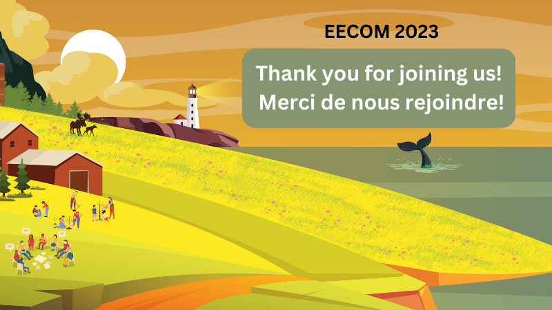 eecom_info's tweet photo. Thank you to everyone who joined us for the 2023 #EECOM Conference! We had a wonderful time learning and connecting with you online and in person. Want to re-watch some of our amazing feature presentations? They are available on the NBEN youtube page now! https://t.co/02Tf2hIMZp https://t.co/Pq4jdRnXWb