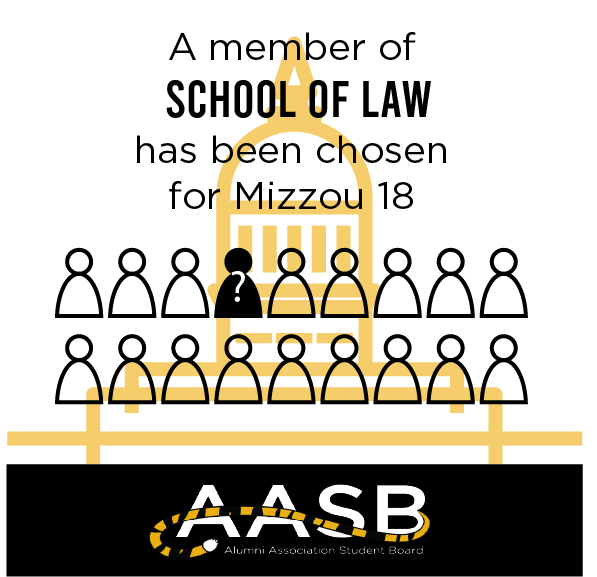 A member of Mizzou Law has been chosen for as a member of the prestigious Mizzou 18! Stay tuned Wednesday when the honorees are revealed!