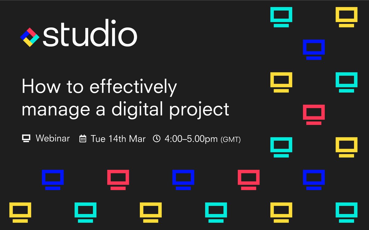 substrakt's tweet photo. Come and join our next Substrakt Studio webinar, where @katiemoffat and @BemilyC will be joined by @amyd1978, @Duncan5mith and @HenryMooreFDN's David Cotton to discuss 'how to effectively manage a digital project'. Register for free 👇
https://t.co/zys6Ofoxwm https://t.co/U23ZuH8T2e