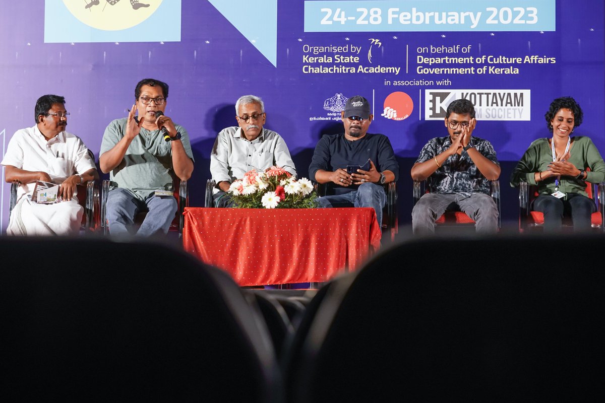 iffklive's tweet image. Open Forum on Social Media Critique : A Threat to Cinema? 📹
(1/2)
#KottayamInternationalFilmFestival #OtherProgrammes #OpenForum #RegionalFilmFestival #FilmFestival #Kerala #Kottayam