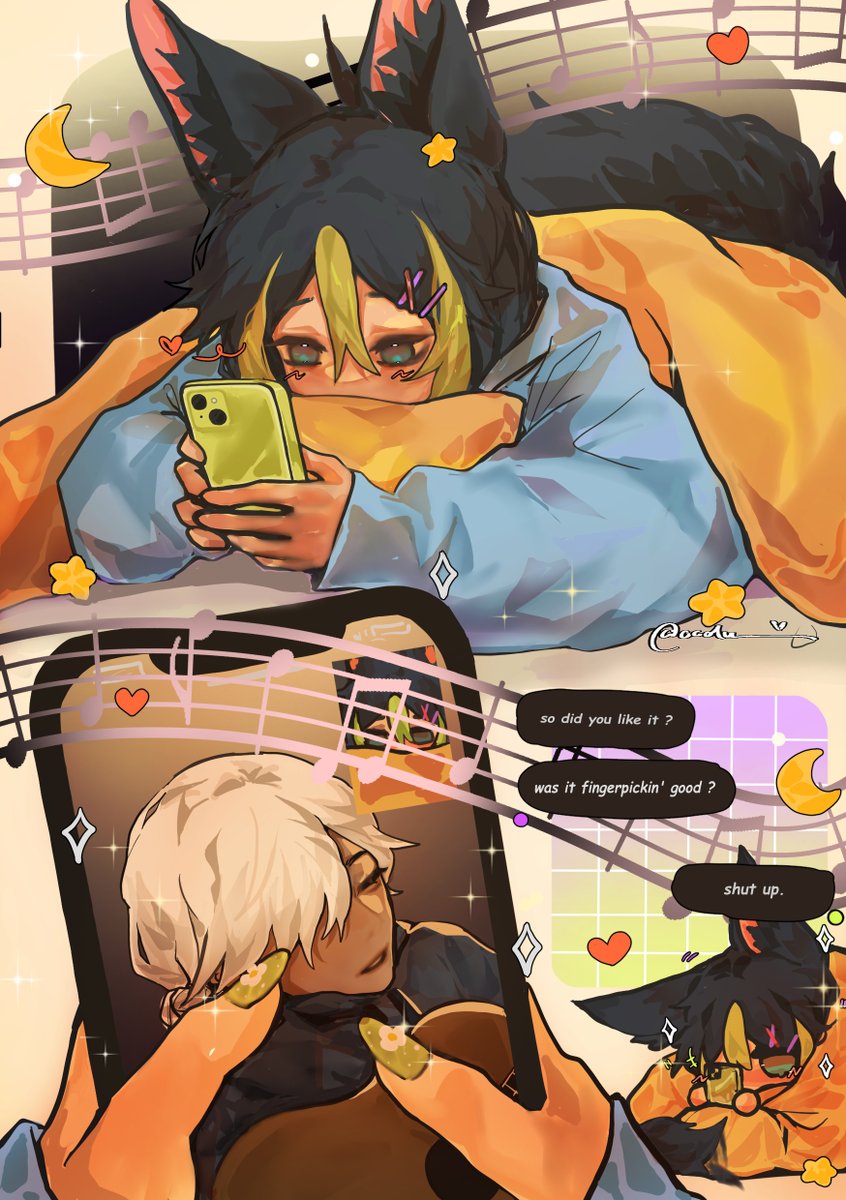 he wrote him a song 🎵
#cynonari #genshinimpact