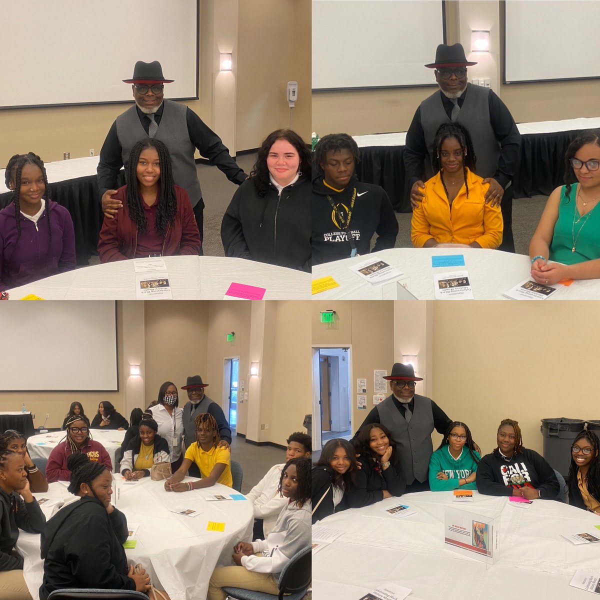 KeithLBrown1911's tweet photo. Honored to serve as Keynote speaker for the #blackhistoryprogram @OconeeFallLine( North Campus). I love engaging the crowd before, during & after! #MrImPossible #unclekeith #speaker #oftc #aaespeakers #theipyagency #keithlbrown #blackhistorymatters @promotingyou @aaespeakers https://t.co/LBmgR6vP9d