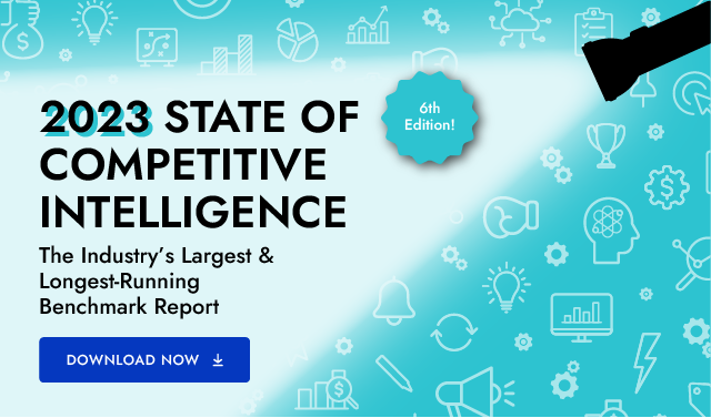 It's here! The industry's longest-running report on competitive intelligence. The 6th annual State of CI is THE SOURCE of truth for anyone who wants to know why and how companies create CI programs.

Grab the benchmark report hubs.li/Q01DvfHl0 #competitiveintelligence