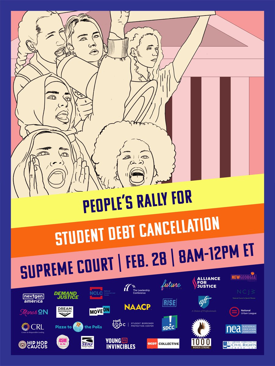 Cancellation is necessary to help millions of our most vulnerable student loan borrowers bounce back from the economic challenges of the pandemic and help build an economy that works for all workers and families. #CancelStudentDebt #CaseForCancellation #PeopleForCancellation