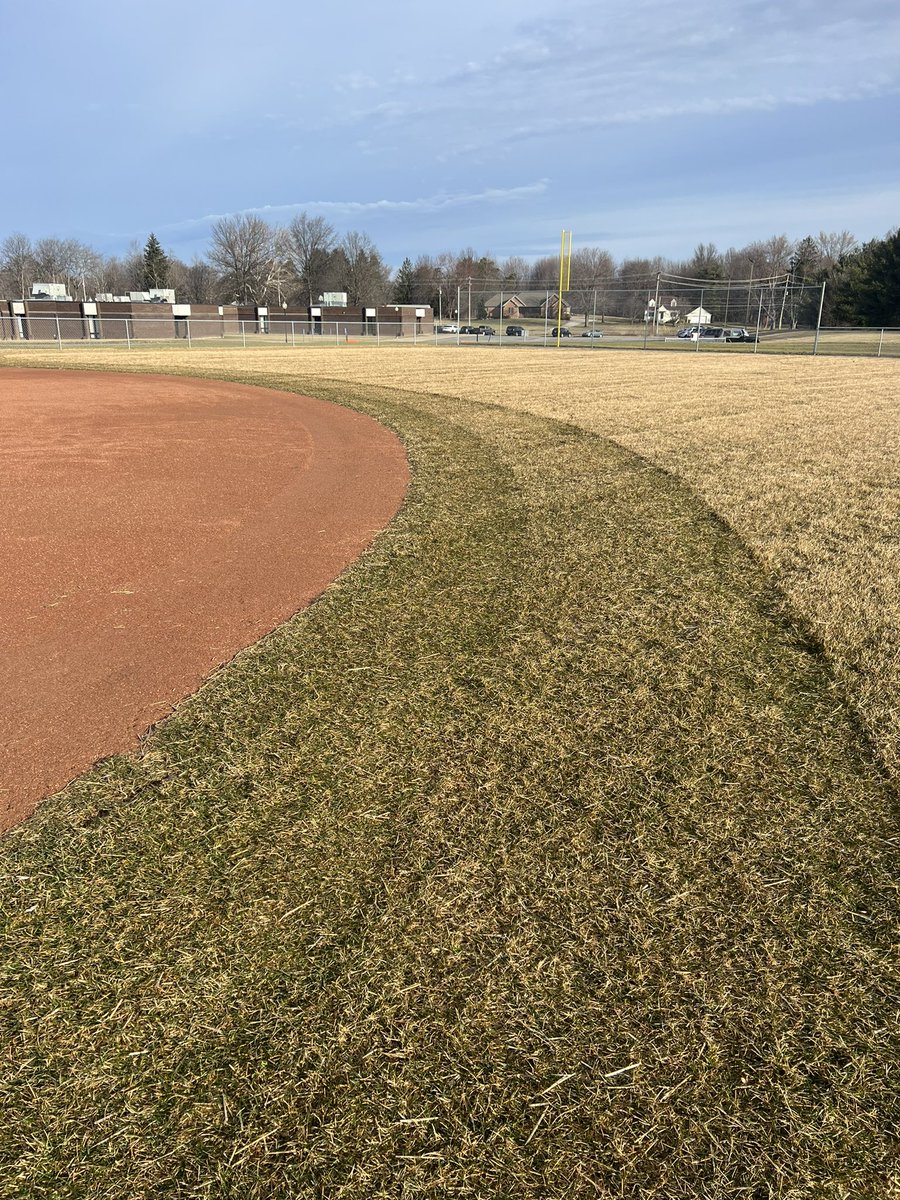 hockenberry52's tweet photo. Thank you to Rick Johnson, Mr. Banfield, Mr. DiVito, and Mr. McKenzie for the early morning work on the softball field. {29 days until first pitch} #WeAreRolling @PolandAthletics @mdaleydad @Poland_G_Hoops @Poland_G_Hoops @coachpavlansky @PolisTroy @HoffmasterMaria https://t.co/w4t0zQiLKc