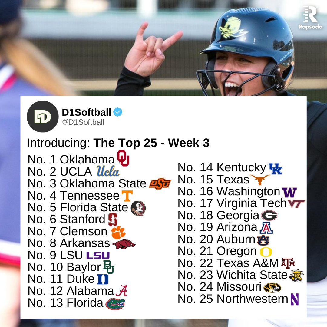 Softball Rankings SEC Rant