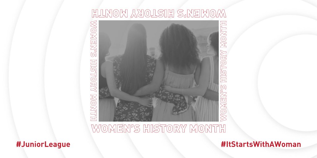 JLCville's tweet photo. This #WomensHistoryMonth, we honor the thousands of #JuniorLeague women who paved the way forward. 

Hop onto https://t.co/ioOolYqouP to access resources &amp; exhibits or learn more about #InternationalWomensDay (3/8): https://t.co/kdFFWNDIHM

#ItStartsWithAWoman #JLCville https://t.co/ylWttyj4yX