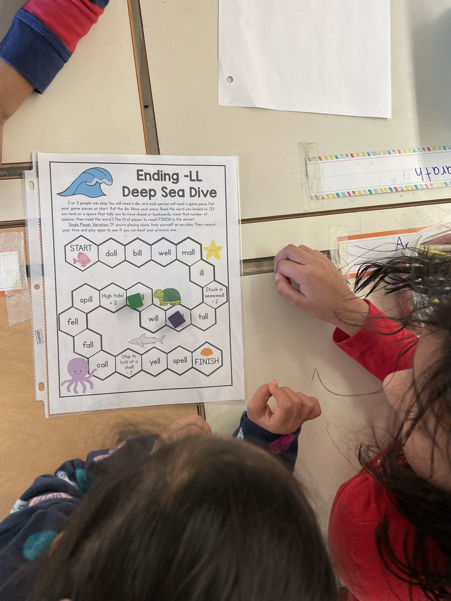 VVMeil's tweet photo. Today students learned when to double the final consonant. We practiced writing some words and then played games to practice reading words following this rule. https://t.co/A1nSN38JpX