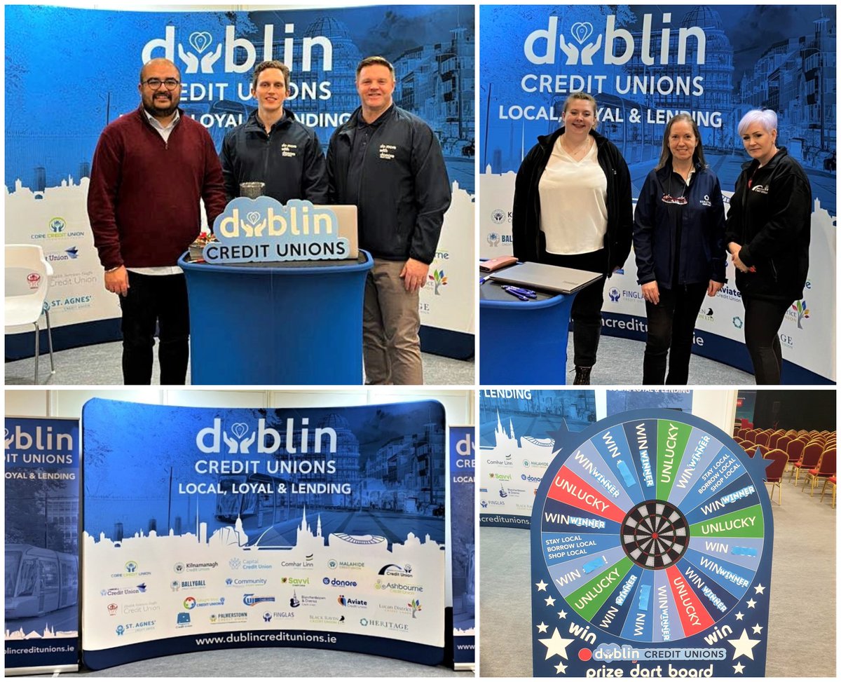 Donore Credit Union were thrilled to be at the Property Show in the RDS with the Dublin Credit Unions which is a joint campaign consisting of 24 Dublin based CUs. 

#togetherweachievemore