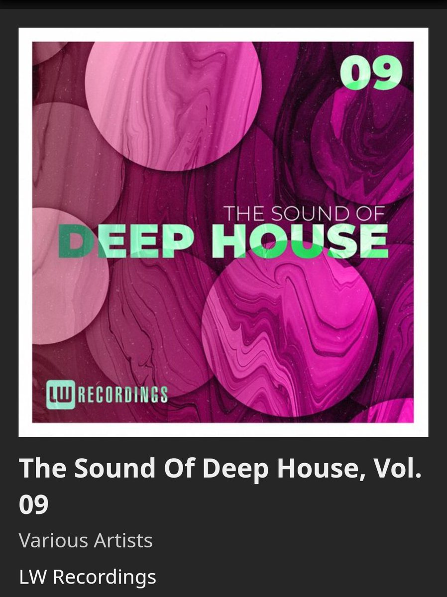 BenZimmMusic's tweet photo. The really nice remix of my tune "Orbiter" by @HUGEhandsmusic was picked by LW Recordings for their "The Sound Of Deep House Vol. 9". Out now!
#DeepHouse #HouseMusic #CosmicEncounters
https://t.co/pw0s1ZbQs8 https://t.co/RFD59XAsqK
