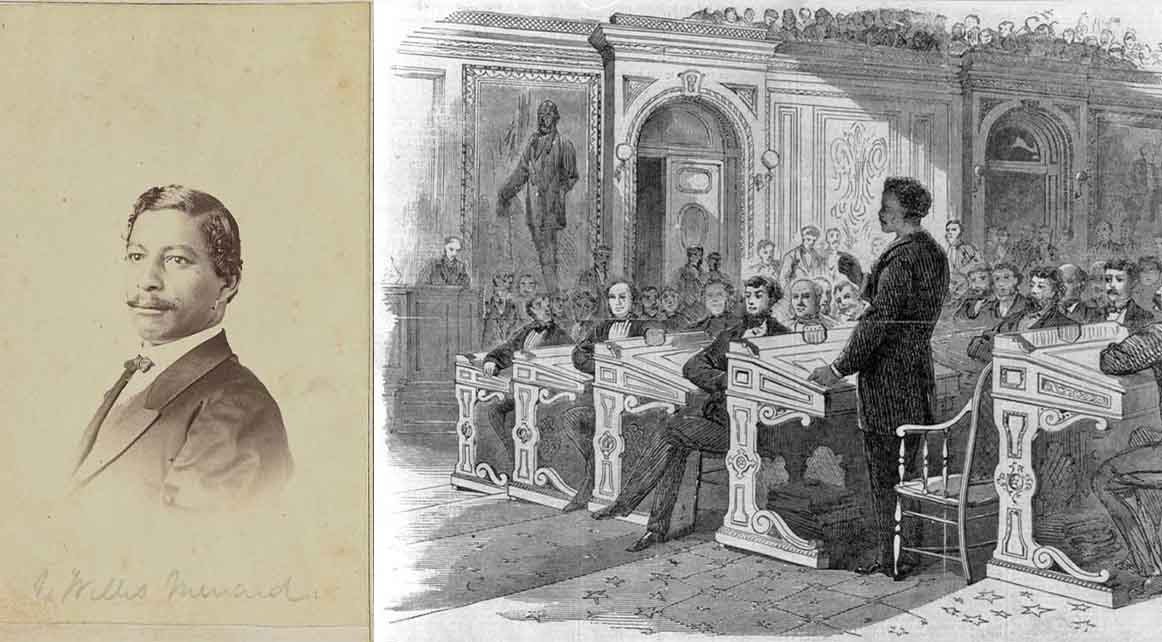 On Feb 27, 1869, US Congress refused to seat John Willis Menard, the first Black man elected to the House. Despite winning 64% of the vote, Congress refused to seat Rep Menard by a vote of 130 to 57, because he was Black.

Don't RT this in Florida as it's likely illegal to teach.