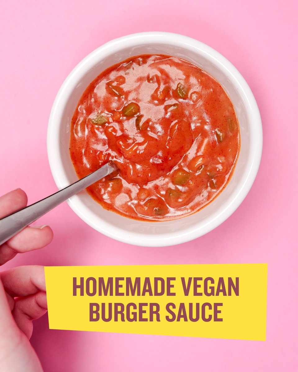 Sometimes a vegan burger just needs a little extra oomph... and we've got just the thing with this DELICIOUS vegan burger sauce!🍔😋

This recipe is tried, tested and YUM.

Don't forget to screenshot this post and give it a try - you seriously won't regret it!