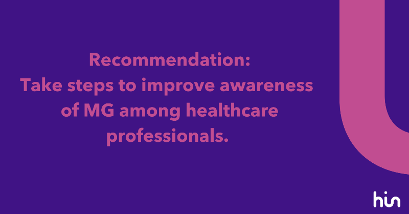 HINSouthLondon's tweet photo. People with myasthenia gravis often feel forgotten, unheard or misunderstood.

To help address this we led a consensus development programme and have made recommendations to help improve diagnosis and care. Find out more in our report.

#RareDiseasesDay #RareDiseasesDay2023